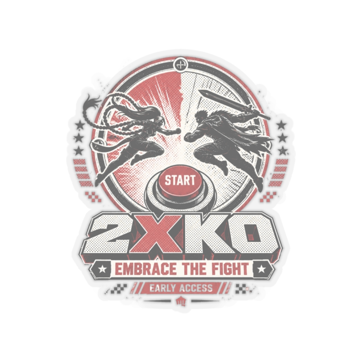 2XKO "start" Sticker