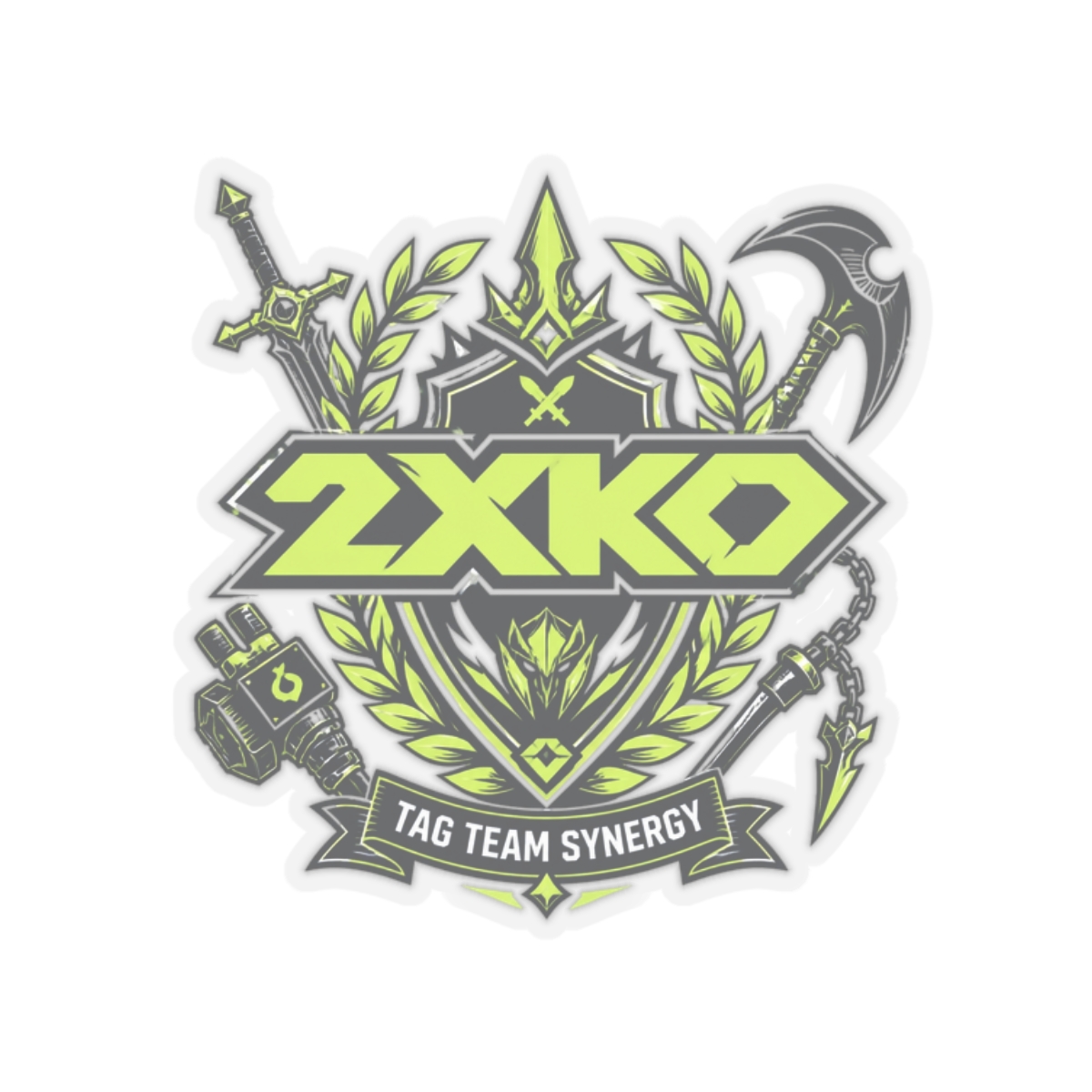 2XKO "Tag Team Synergy" Sticker
