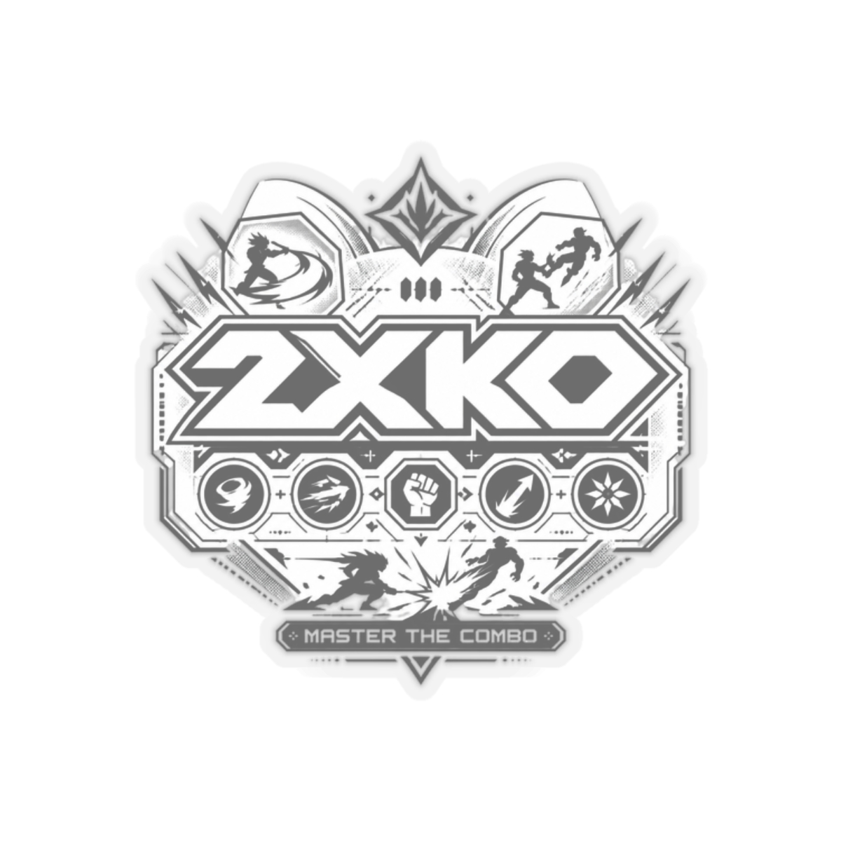 2XKO "Master the Combo" Sticker