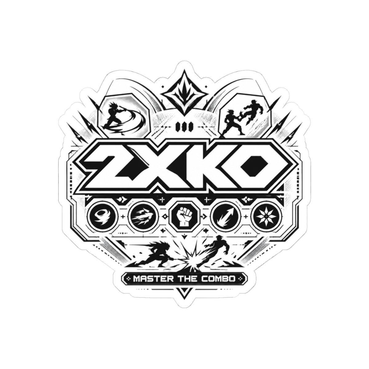 2XKO "Master the Combo" Sticker