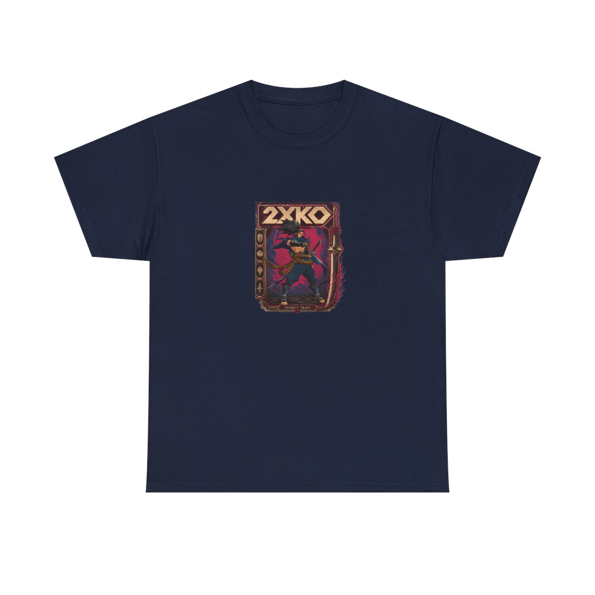 2XKO " in bold retro typography at the top center. " Unisex Tee