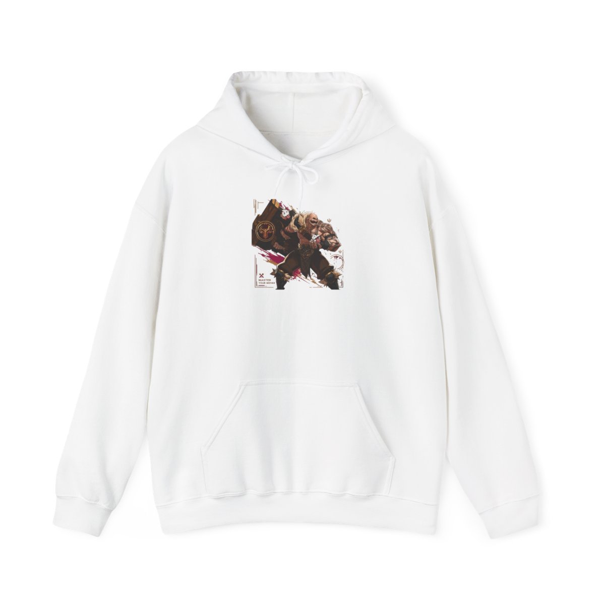 2XKO " in bold sans-serif font at the top right. " Hoodie